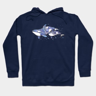 Galaxy Orcas Hoodie